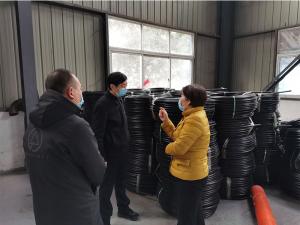 紅旗區(qū)領(lǐng)導(dǎo)來廠視察